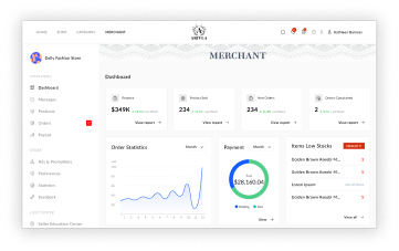 Merchant Dashboard